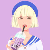 purple Boba